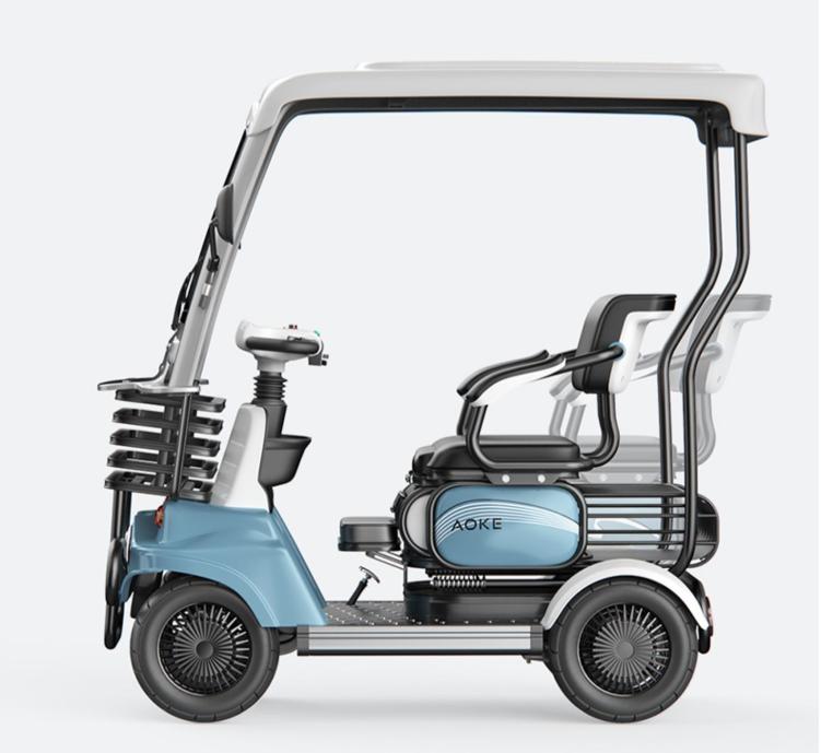 新能源代步电动四轮车最新款,电动四轮车2座最新款