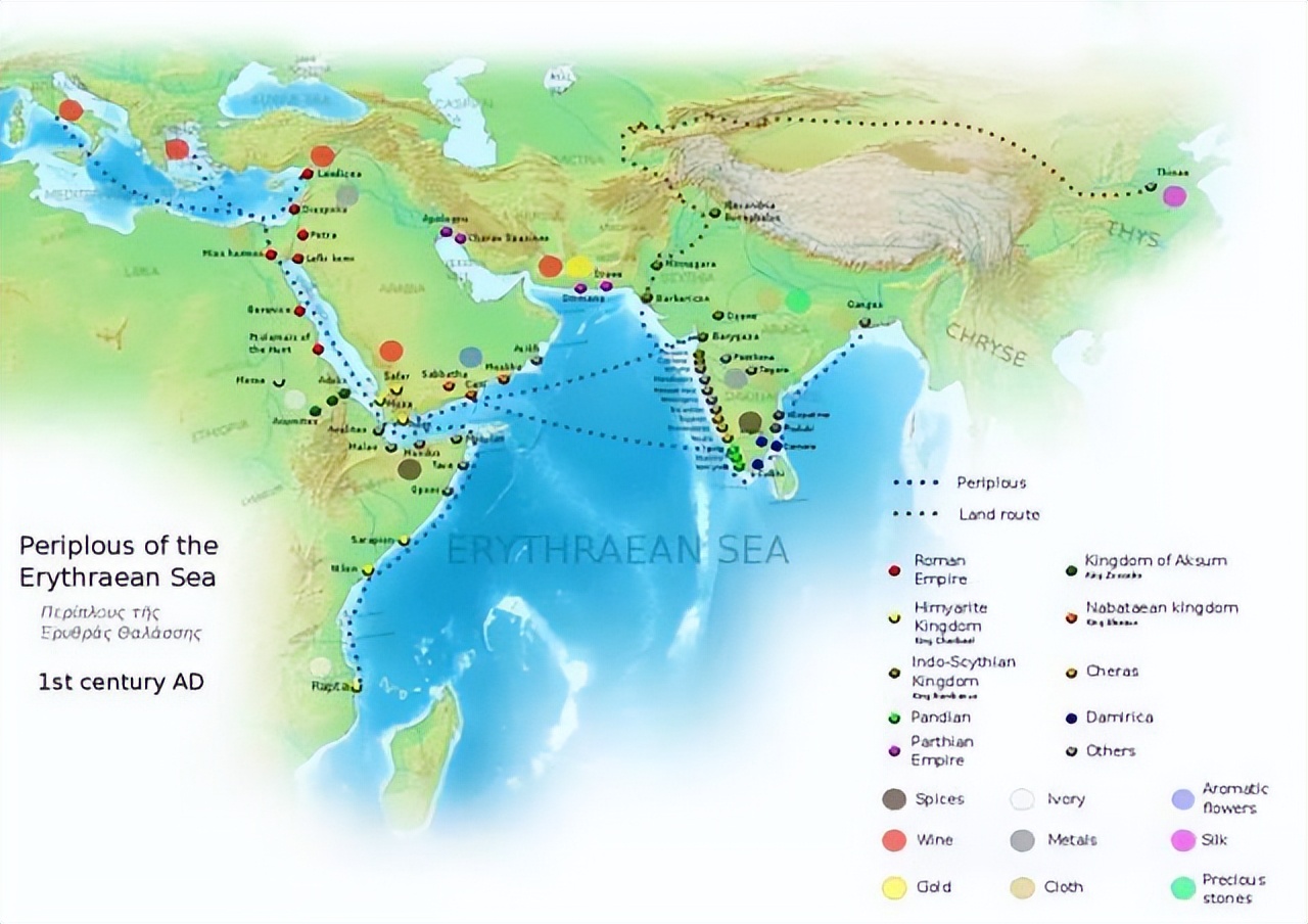 帝国早期红海贸易的发展