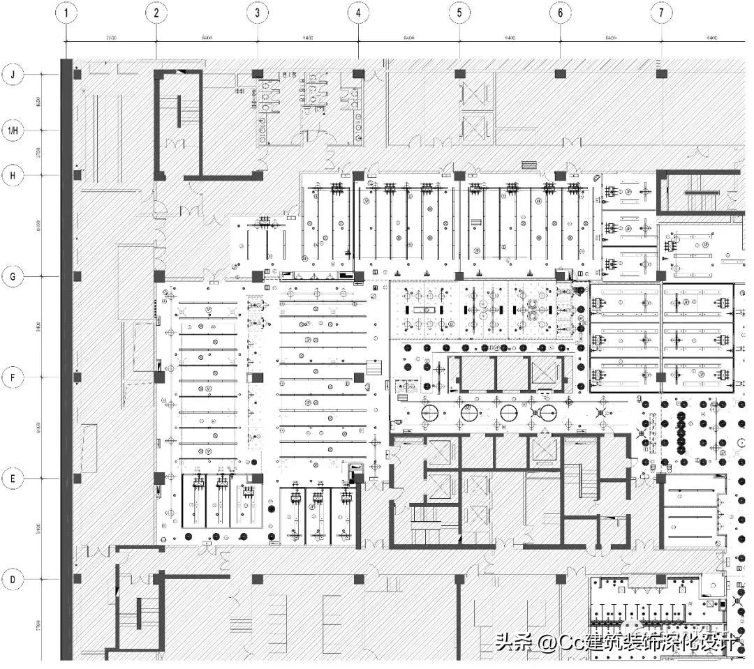 施工图天花布置画法,天花综合布置施工图有哪些
