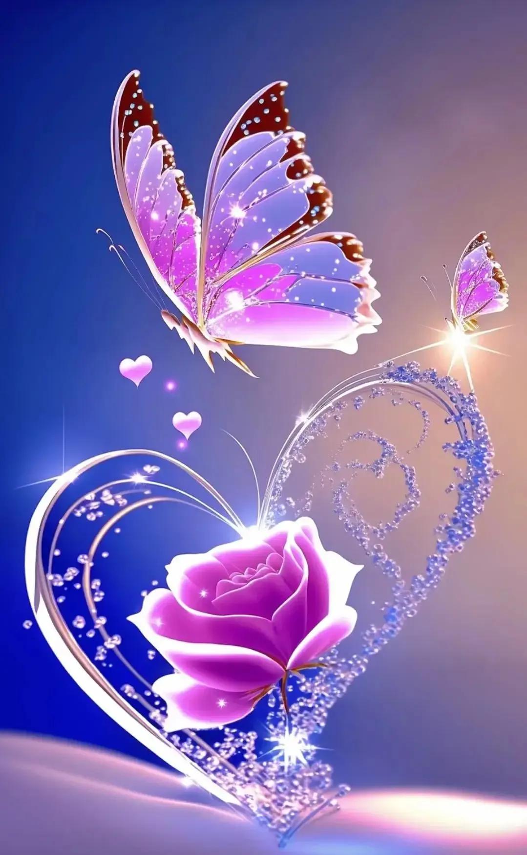 粉色桃心壁纸图片腮红,粉色桃心云彩动态壁纸