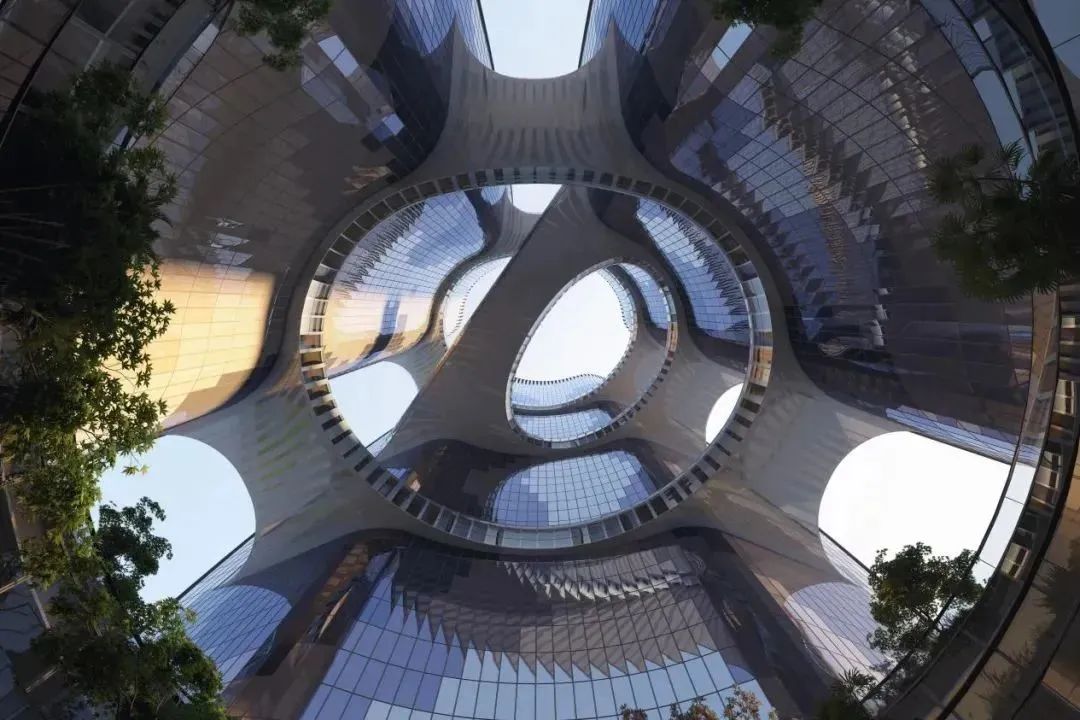 扎哈事务所的公寓,武汉泰康金融中心扎哈