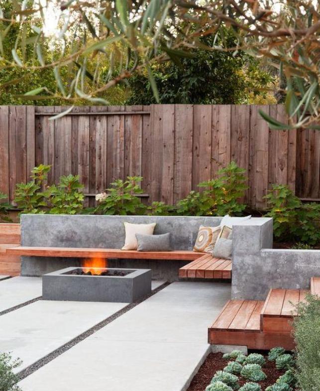 别墅庭院砖砌烤炉,砖砌烧烤灶庭院