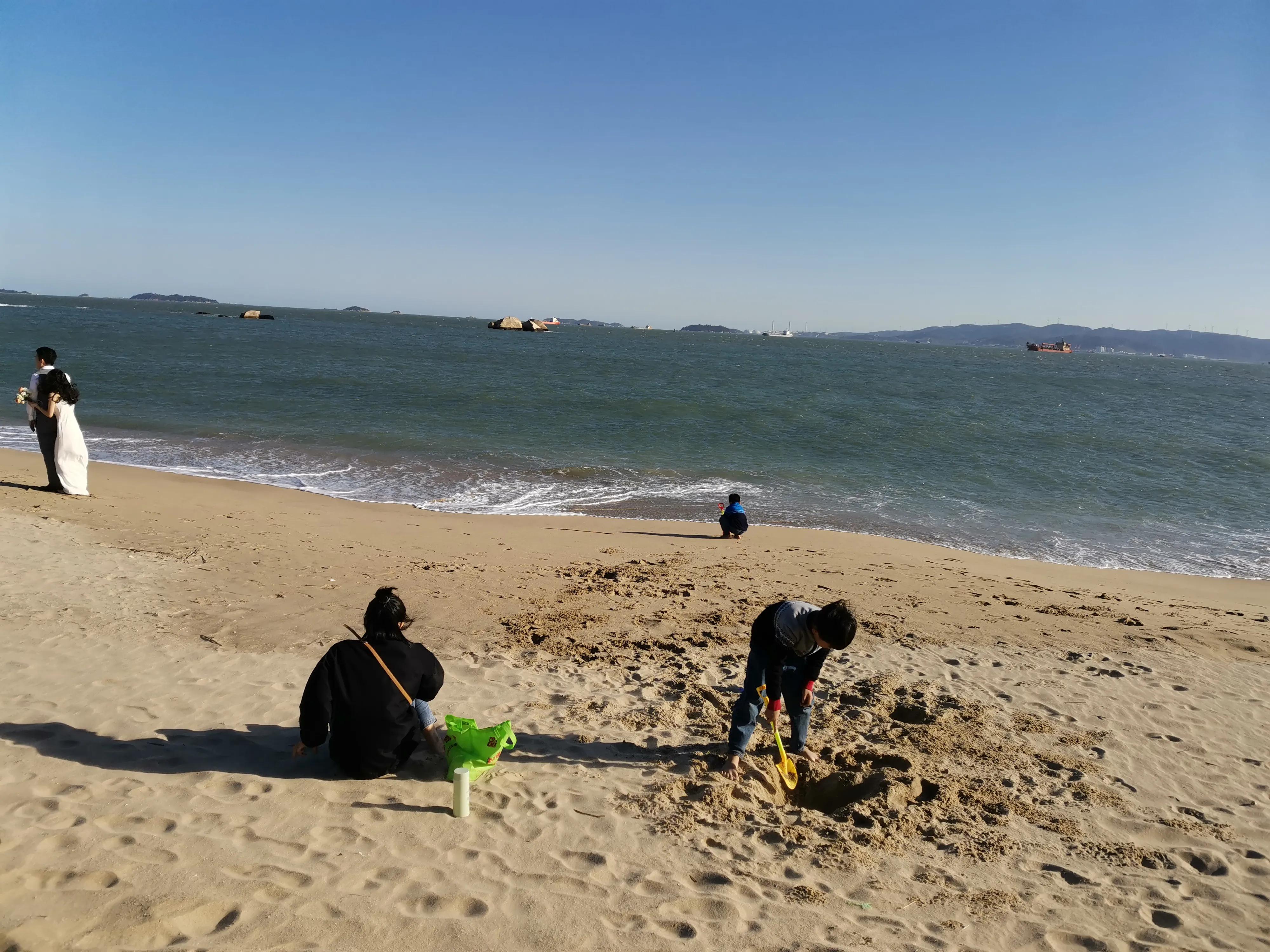 厦门的蓝天白云大海,厦门的海厦门的天空