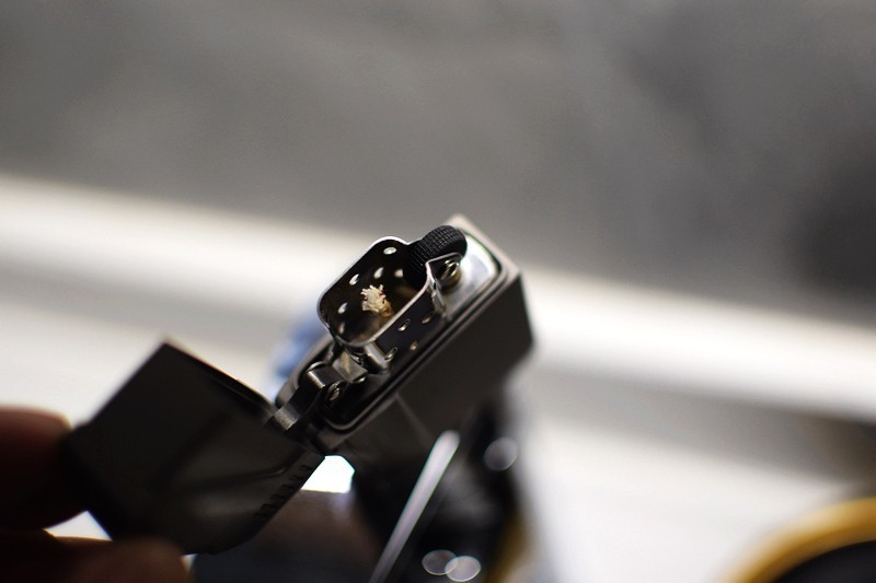 费戈钛马打火机,钛合金打火机全钛