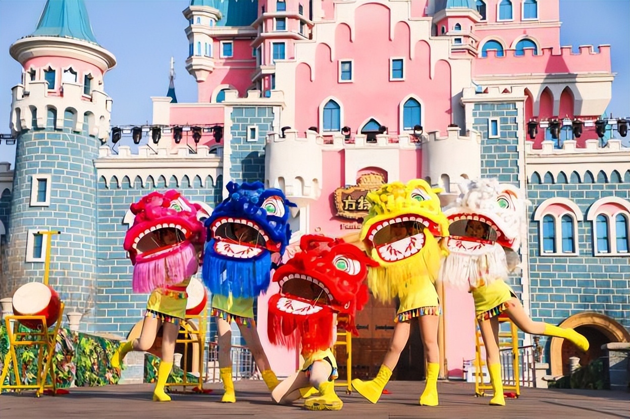 天津方特欢乐世界新年庙会,中国方特年哏儿都庙会寻年味道