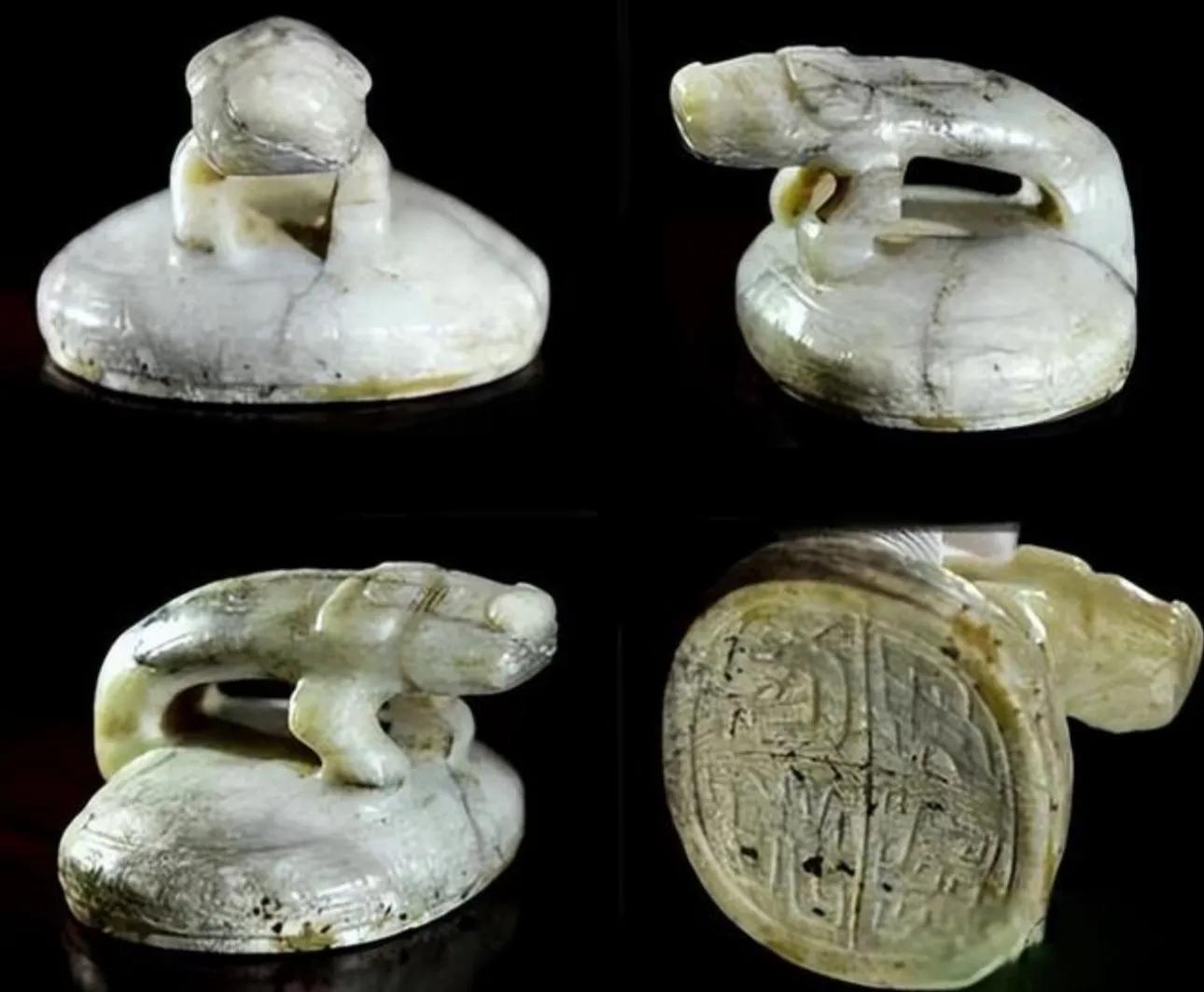 周朝玉玺刻的什么,周原出土西周玺印