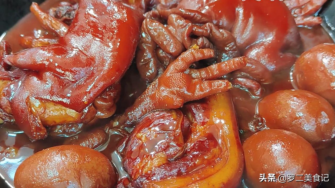 怎样卤肉简单又香颜色又好看,教你做好吃的五香卤肉肥而不腻