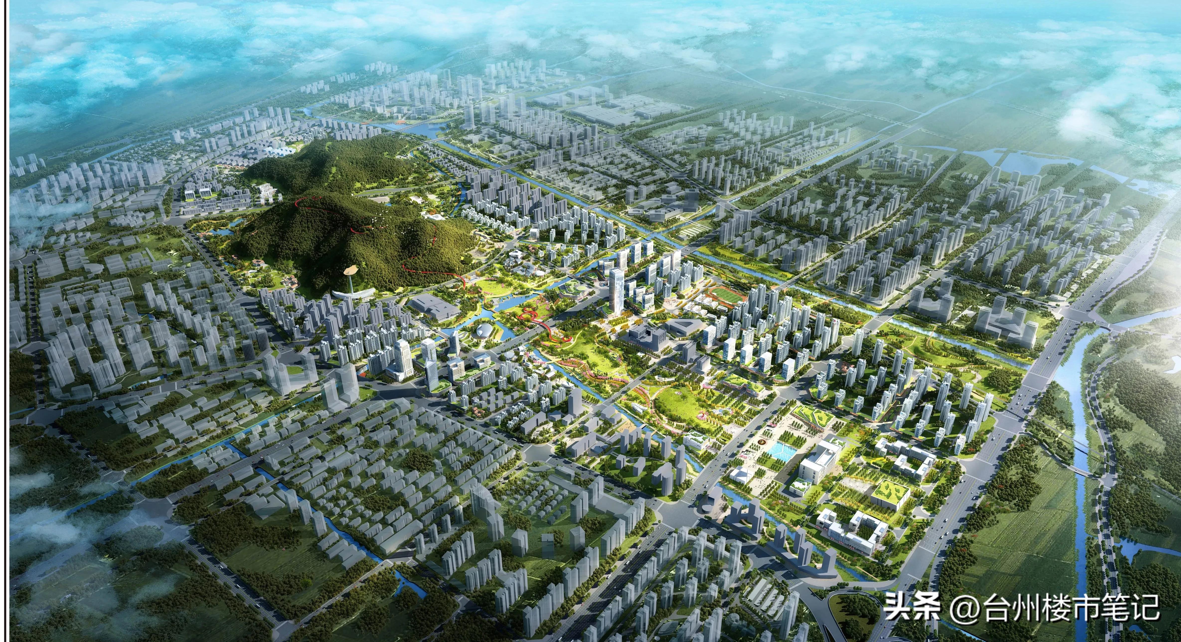 热闹的路北，孤单的高楼，台州路桥的远东商贸区，满满的壮志未酬