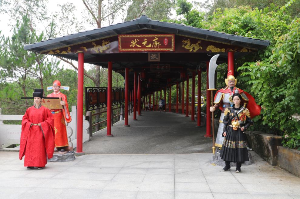 状元及第！文、武状元@小心头-小意头巡游东莞观音山，现场送喜