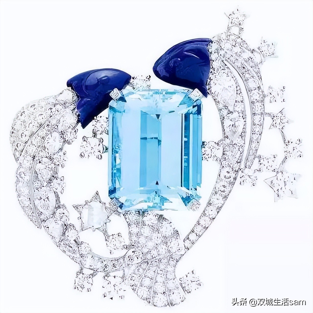 海蓝宝皇室王冠,海蓝宝英国女王王冠