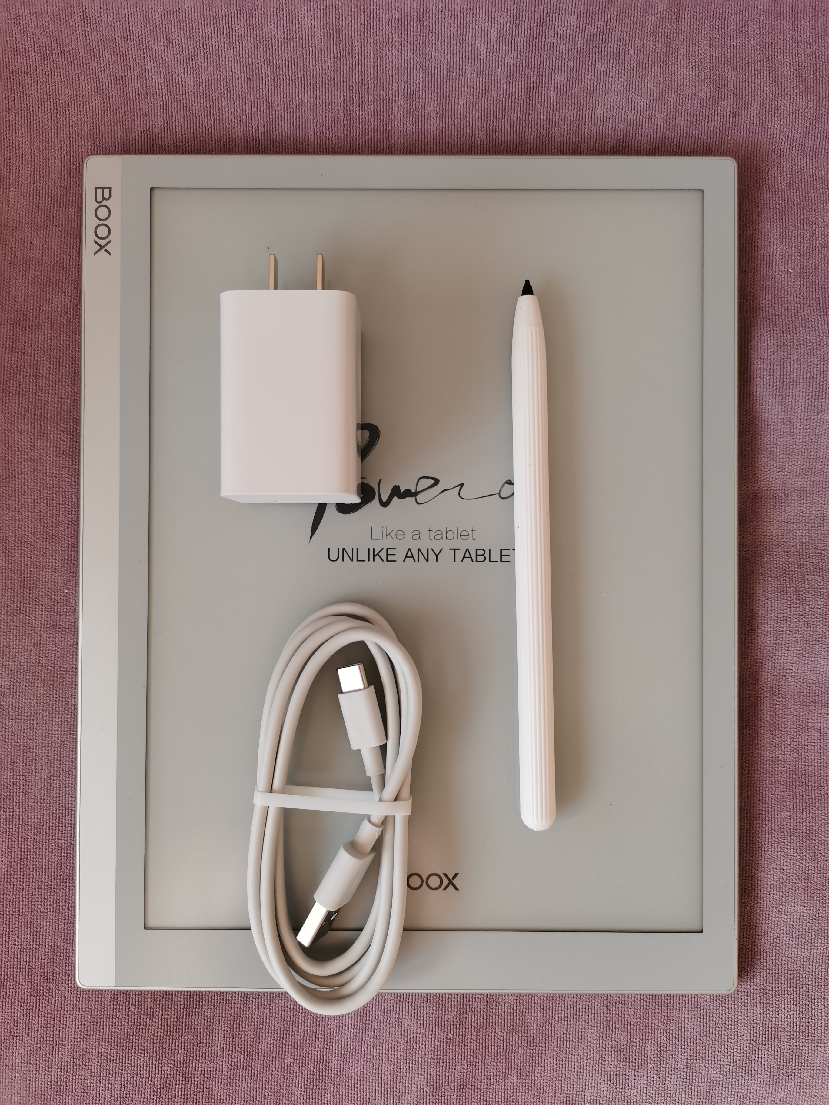 阅读写作办公全能生产力工具-文石booxnoteX墨水屏平板使用评测