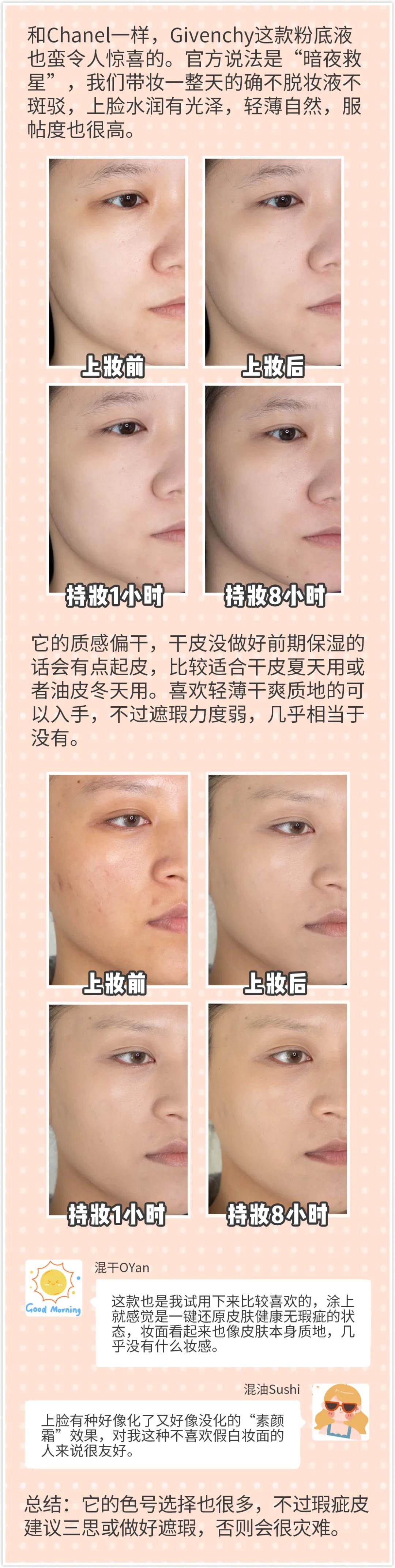 秋冬粉底液测评排行榜,秋冬粉底真实测评