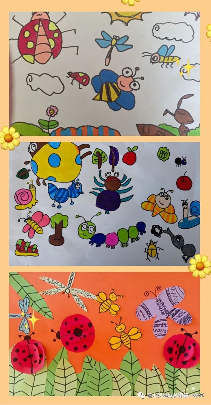 我是防疫小能手亲子绘画,童心有我共抗疫主题绘画