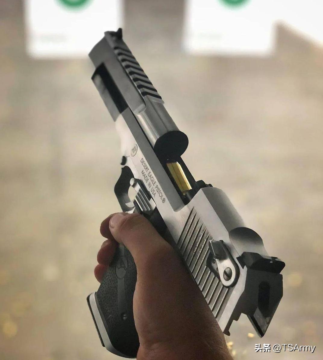 容弹量最大的沙漠之鹰手枪,大威力顶级手枪沙漠之鹰