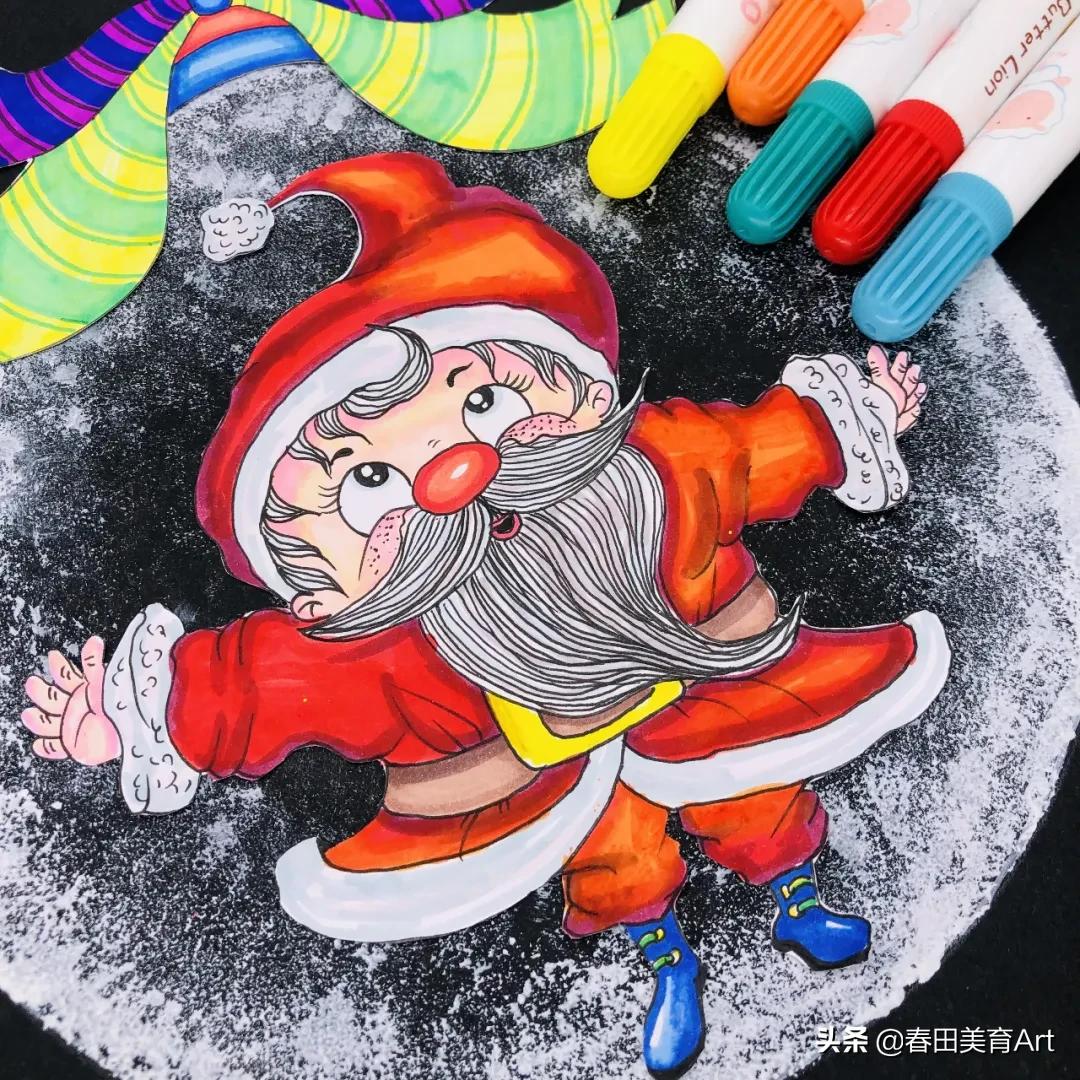 圣诞水晶球圣诞树醒图涂鸦教程,圣诞水晶球美术教程