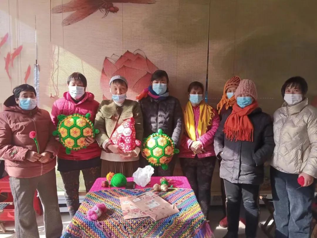 临朐县非遗钩针编织技艺传承人,临朐非遗钩织的报道