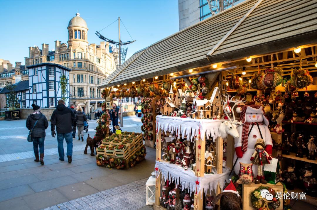 在英国圣诞节一定要打卡的地方,圣诞市集英国