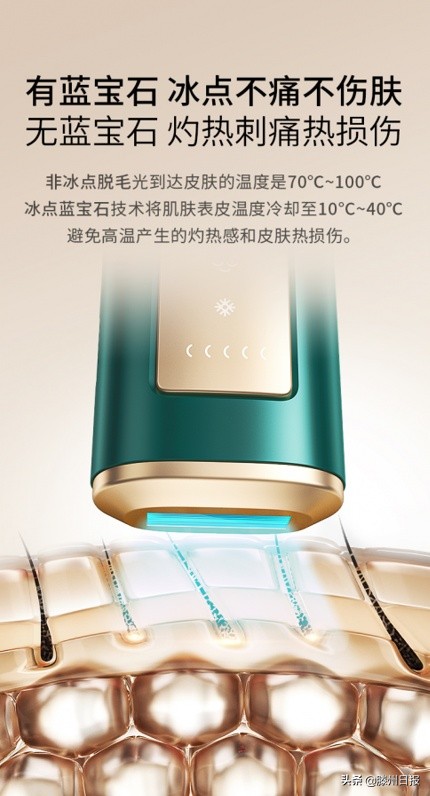 Ulike蓝宝石脱毛仪：硬核测评，引领脱毛新体验