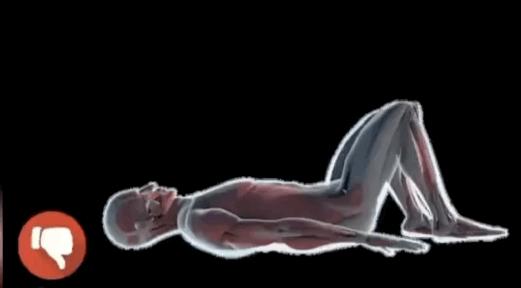 学一个护腰的黄金动作,保持着什么姿势躺着可以拉伸腰部