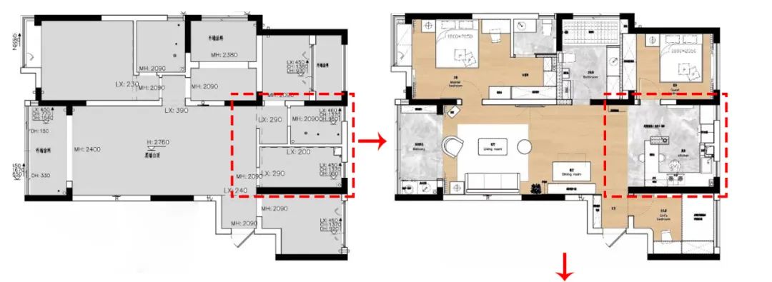 屋子太暗不想开灯怎么引进阳光,室内黑采光不好怎么办