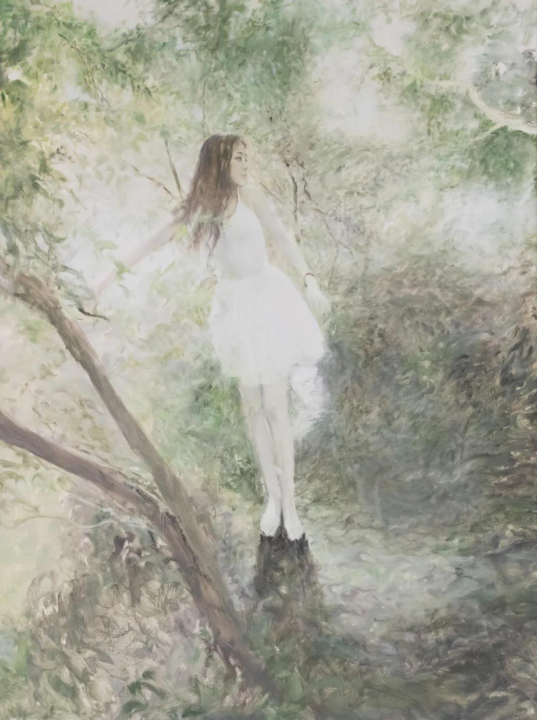 何多苓俄罗斯写生油画,何多苓油画2007