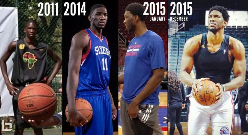 乔尔·恩比德实力,乔尔恩比德第一中锋