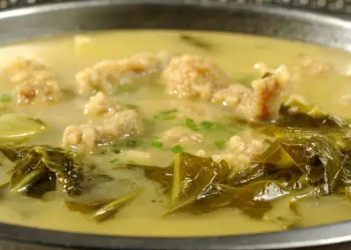 四川人做土酸菜怎么做才好吃,酸菜肉片怎样做好吃四川