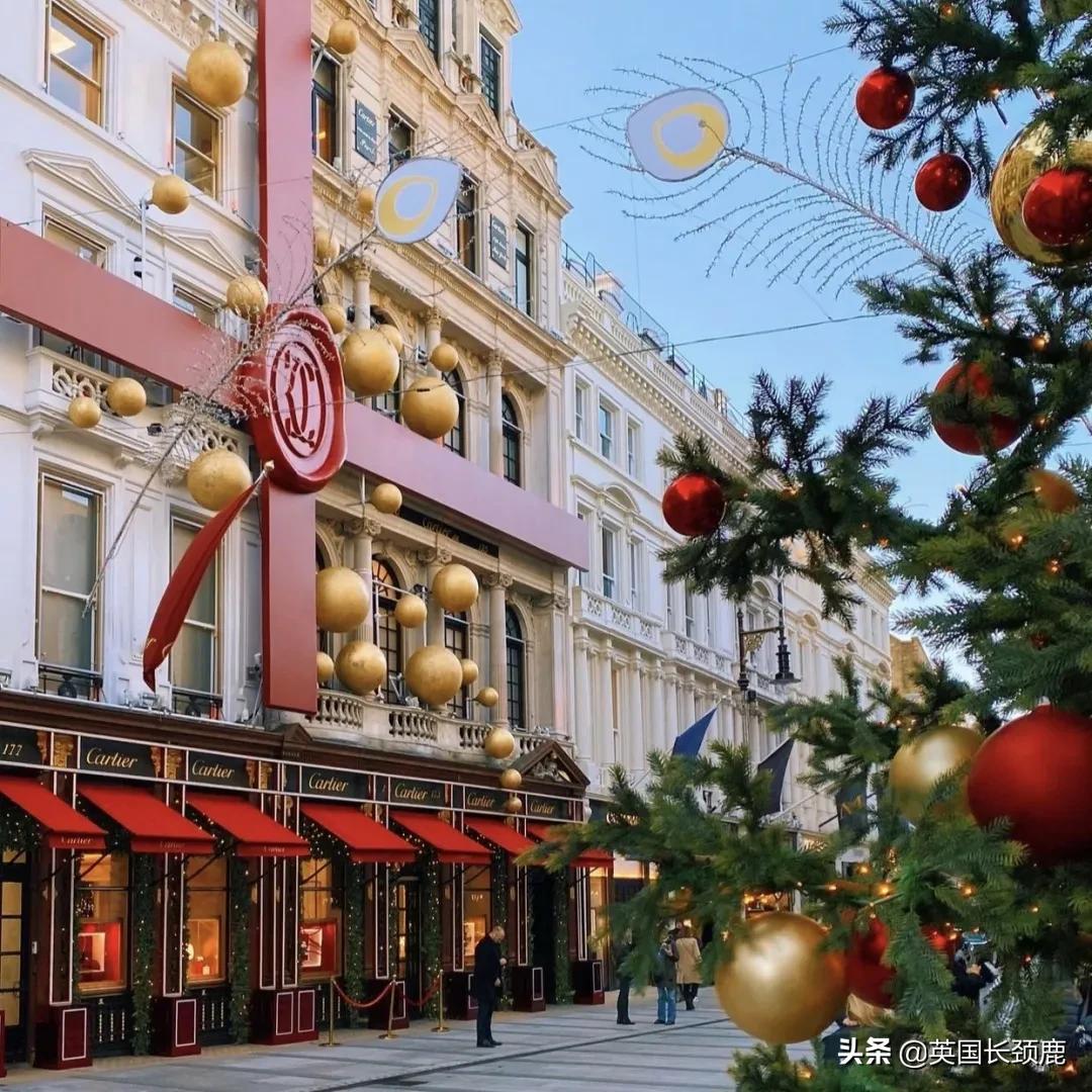 伦敦圣诞橱窗,2021年英国圣诞
