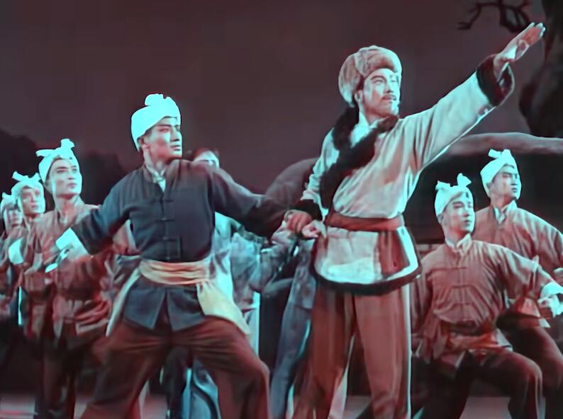 舞剧白毛女分幕,舞剧黑白版白毛女