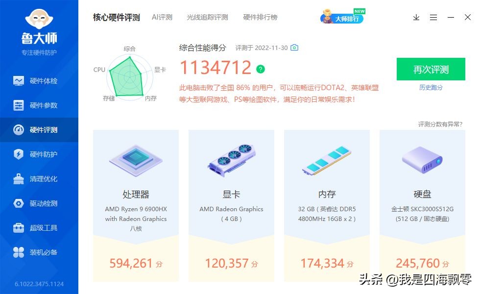 零刻gtr6um690,零刻gtr6-6900hx