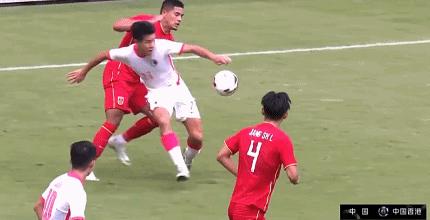 东亚杯谭龙破门动图,东亚杯谭龙完整视频