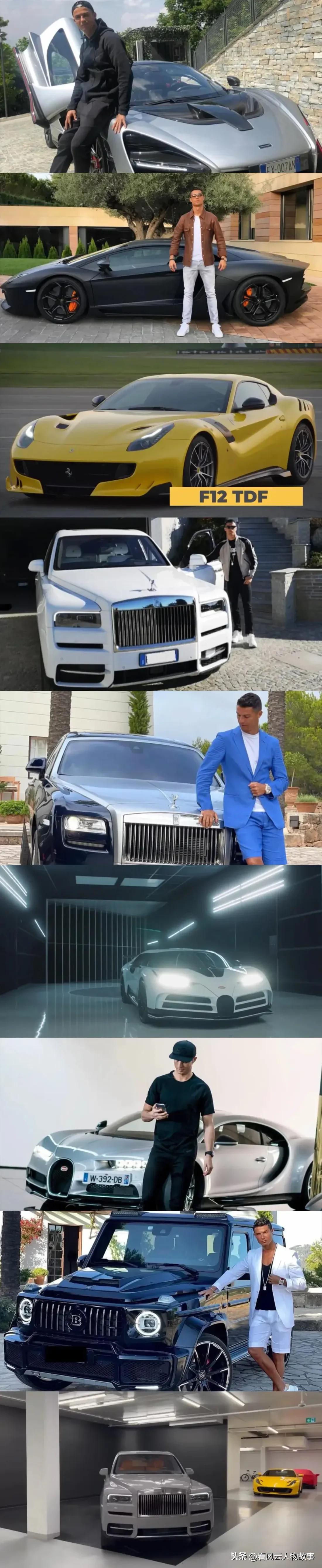 C罗14年奋斗看巨星生活有多爽：粉丝4.8亿资产超40亿女友个个火辣