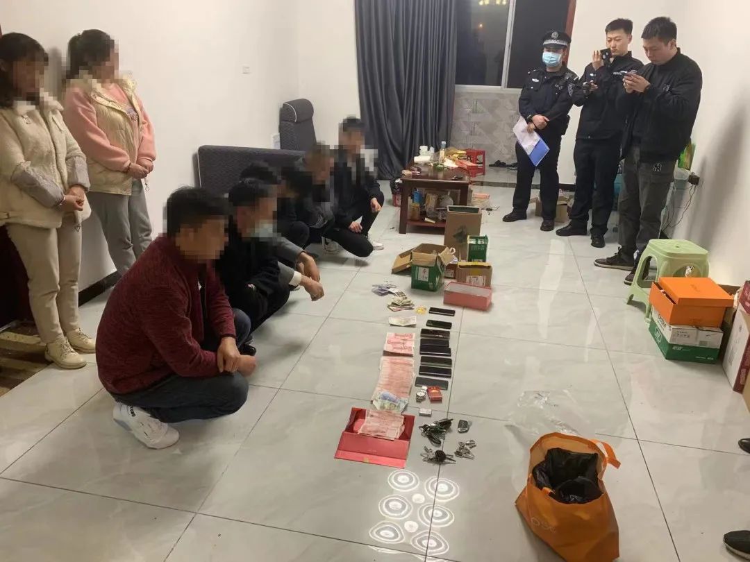 宁陕打掉一“推筒子”赌窝,抓获10人收缴赌资6万余元