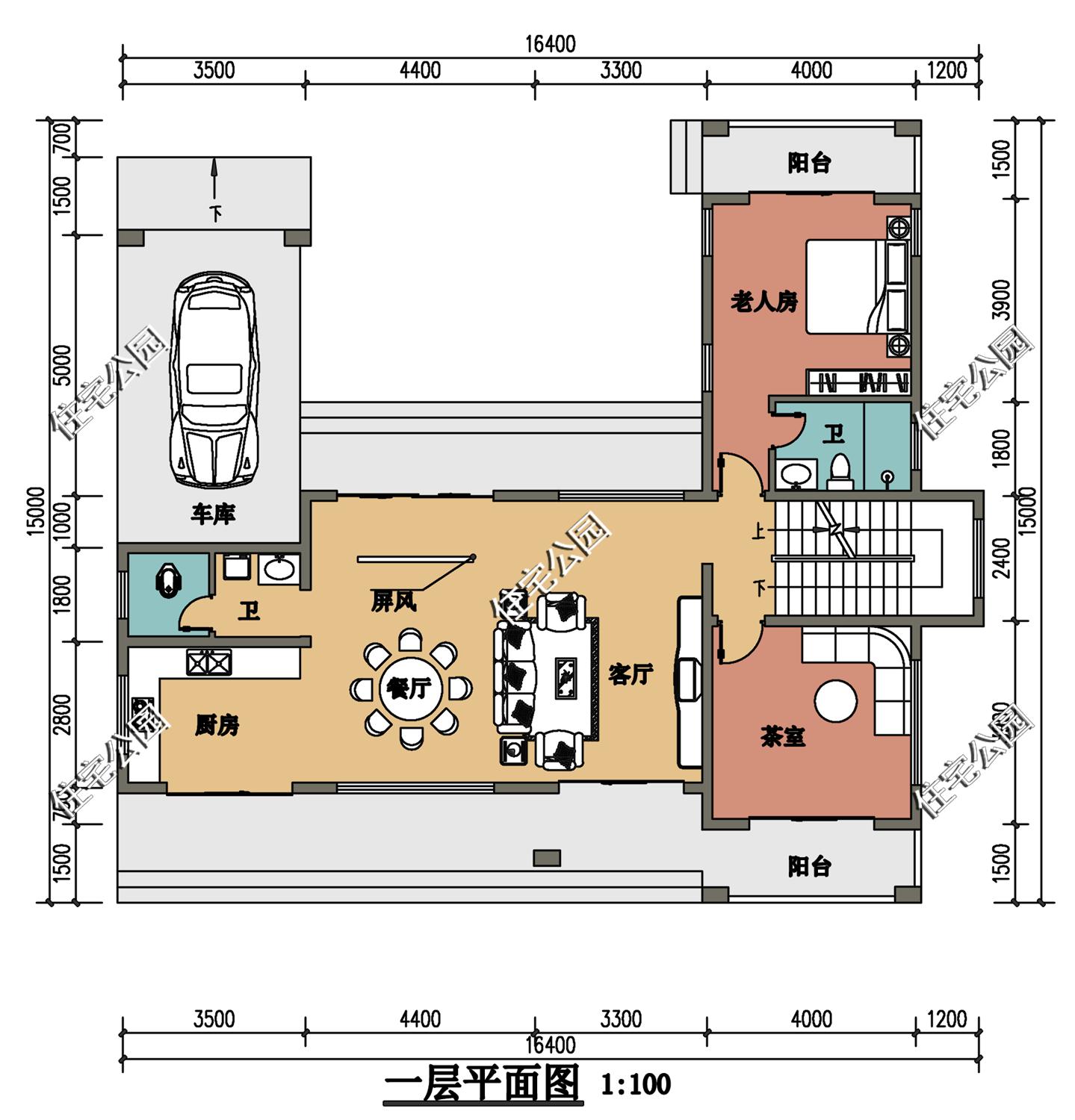 车子买不起，车库必须要，5套带车库的户型合集