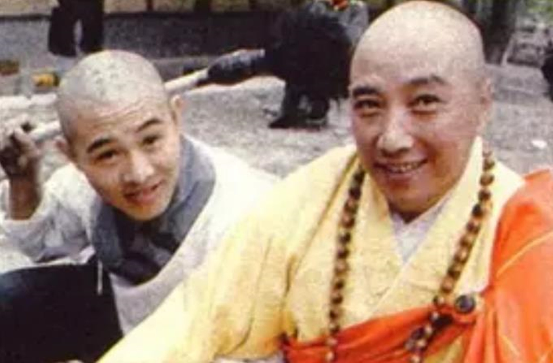 螳螂拳大师于海照片,螳螂拳于海李连杰