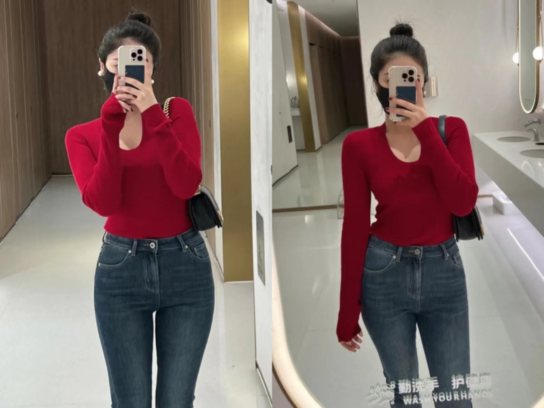 梨形身材必备牛仔裤显瘦又显高,梨形身材上学穿什么鞋显高显瘦