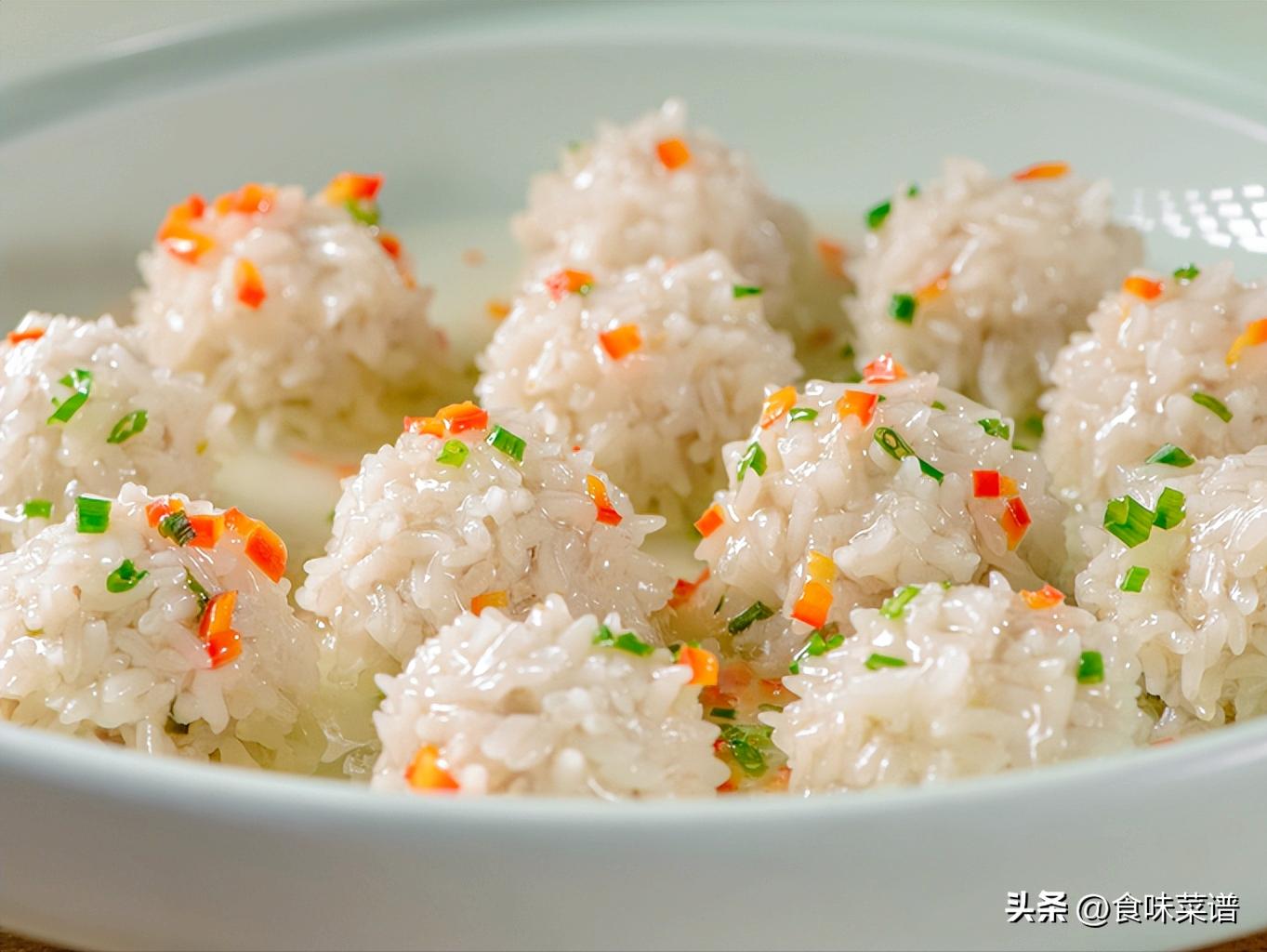 年夜饭必吃的团圆丸子,年夜饭美味蒸肉丸子做法