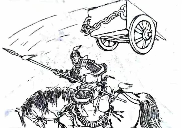 高宠怒挑铁滑车,高宠挑铁滑车战死不躲吗