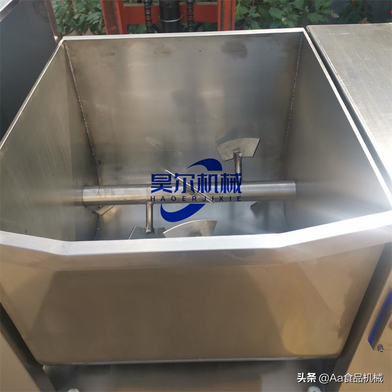 商用全自动月饼馅料拌馅机,双绞龙拌馅机生产厂家