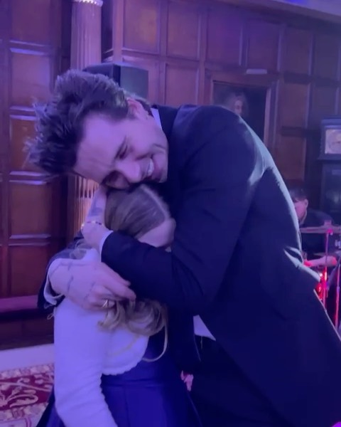 贝克汉姆与儿子合影,贝克汉姆和儿子同框