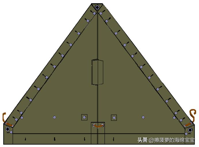 户外防水防火帐篷布,二战德国帐篷