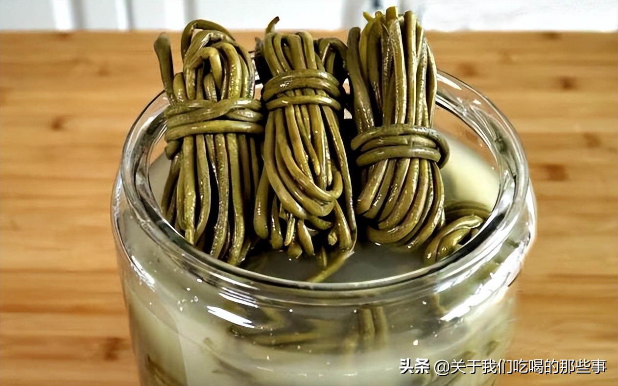 泡酸豆角只放盐,泡酸豆角盐放多了怎么办