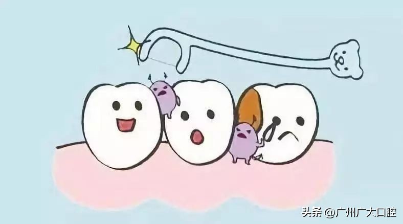 塞牙的食物不弄出来，牙齿可要遭老罪咯