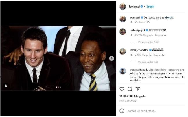 全世界足球联赛悼念贝利,贝利对梅西和c罗的评价