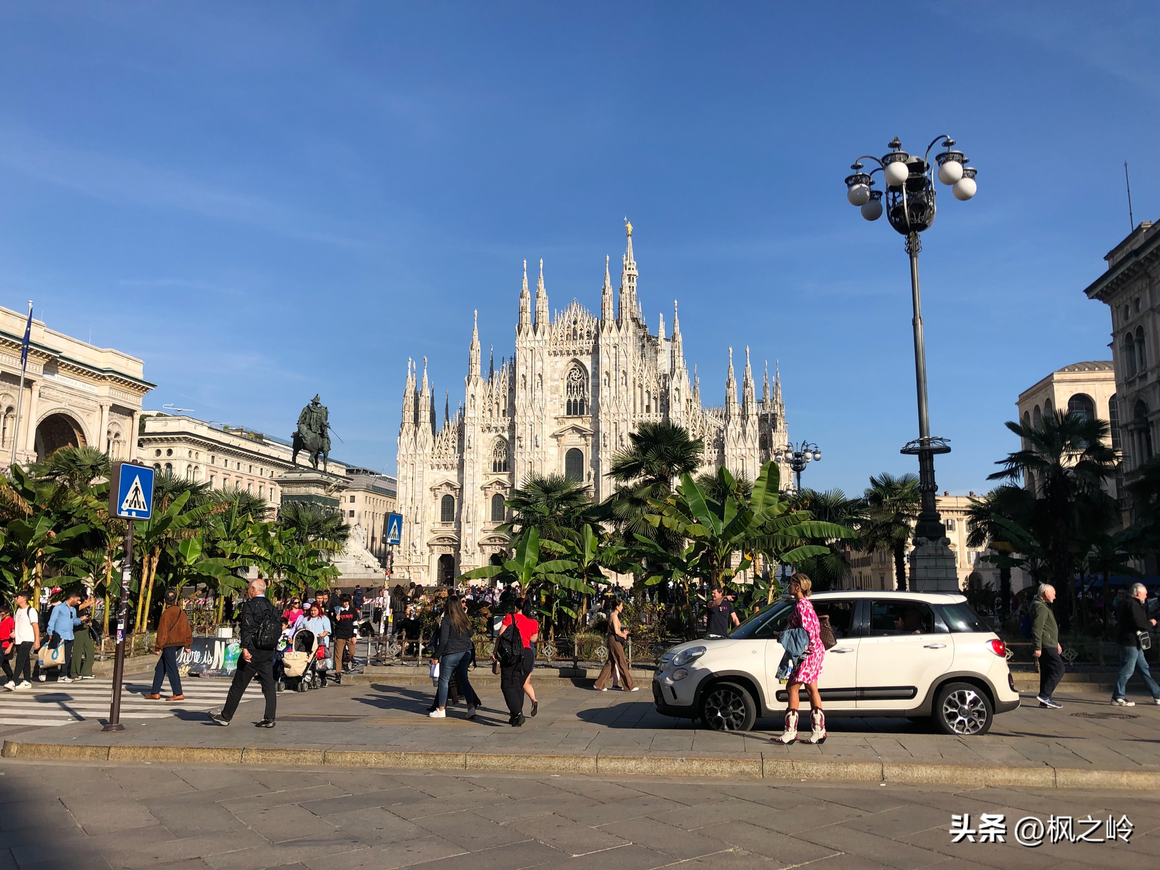 欧洲游记：在米兰的商业区逛街ShoppinginMilano