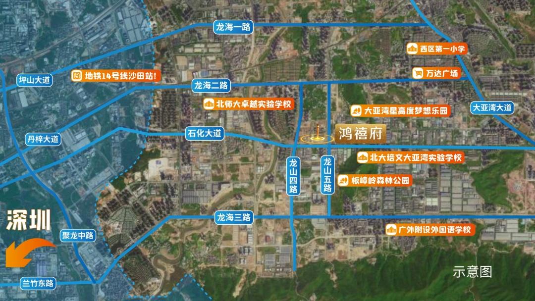 惠州大亚湾西区鸿禧府,大亚湾鸿禧府一期