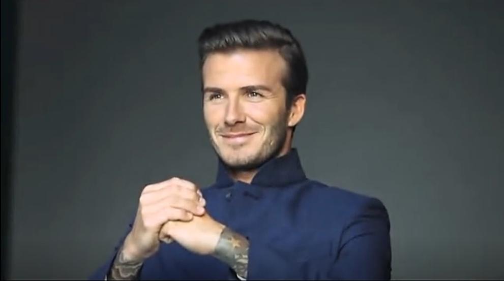 贝克汉姆代言哪个牌子,贝克汉姆代言身价