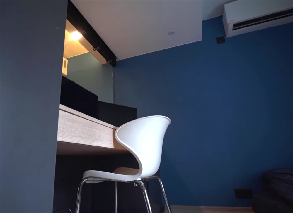 香港一家三口小户型,香港一家人蜗居小户型