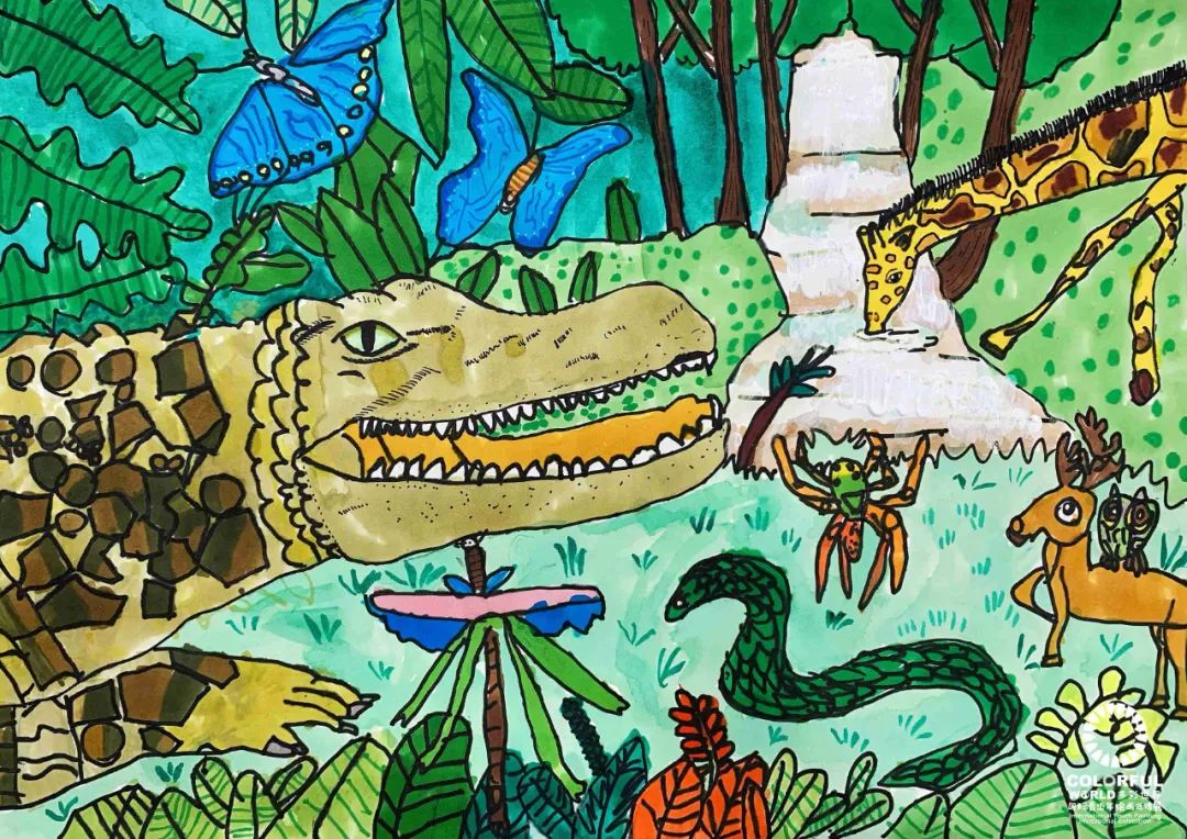 多彩世界国际青少年绘画邀请展,多彩世界绘画征集活动教程