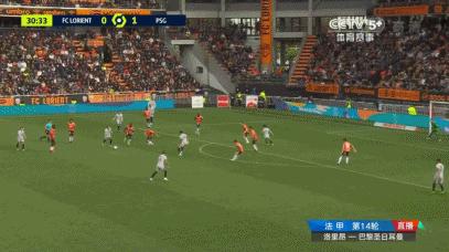 巴黎2-1洛里昂,巴黎5比2蒙彼利埃内马尔